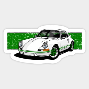 The classic German sports car Sticker